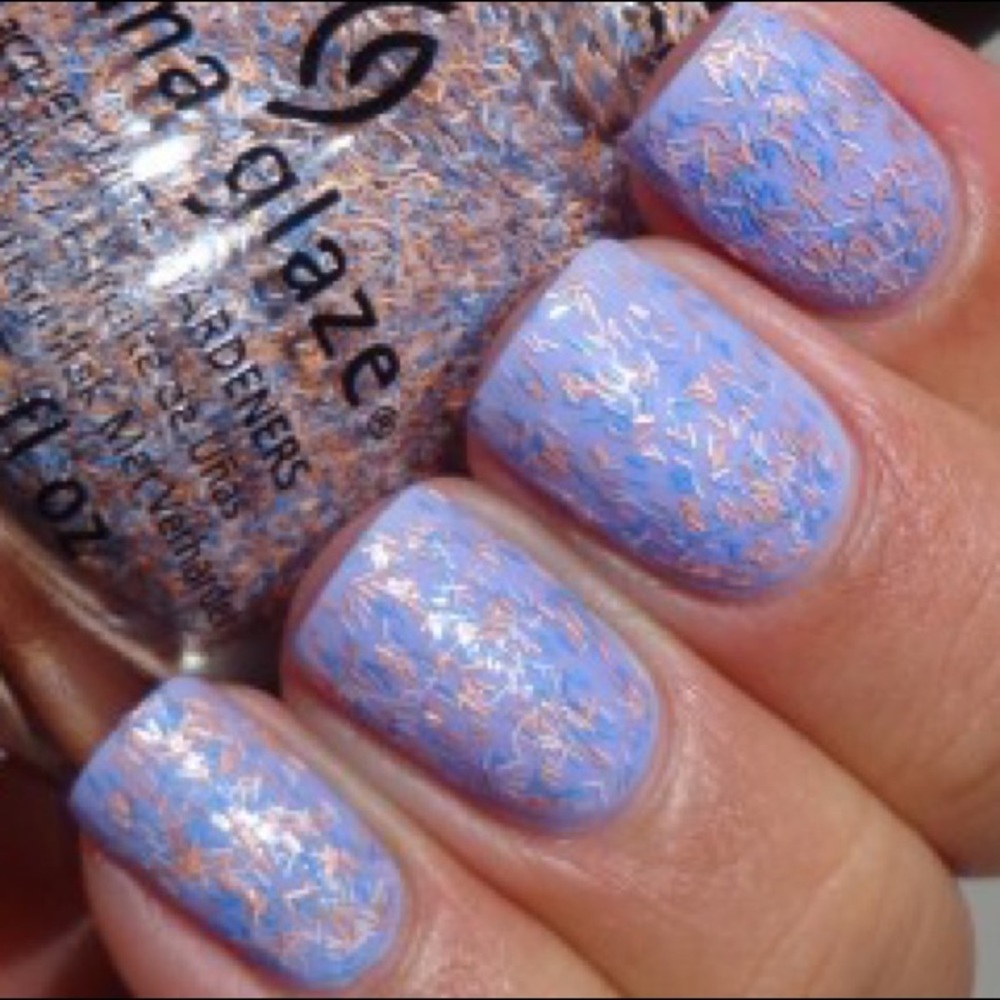 COPY - China Glaze Nail with Hardeners in 1274 All A Flutter